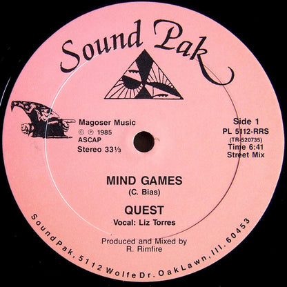 Quest (9) : Mind Games (12")