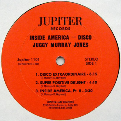 Juggy Murray Jones : Inside America (Disco) (LP, Album)