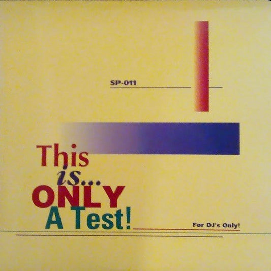 Various : This Is Only A Test! (2x12", Comp, Cle)