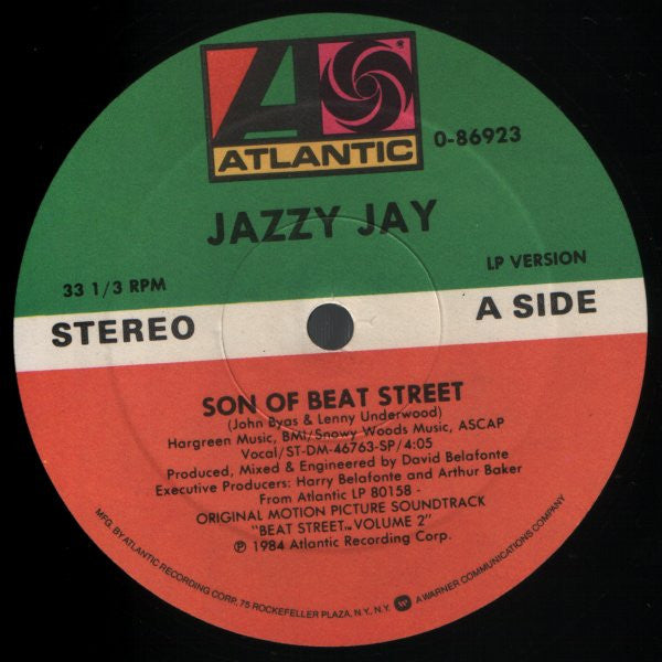 Jazzy Jay / Lala* : Son Of Beat Street / Into The Night (12")