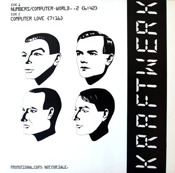 Kraftwerk : Numbers (12", Promo)