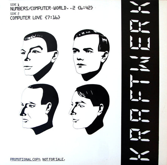 Kraftwerk : Numbers (12", Promo)