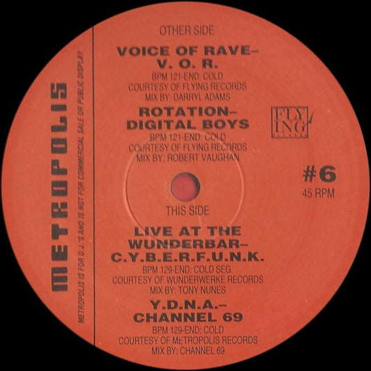 Various : Metropolis 00.06 (12")