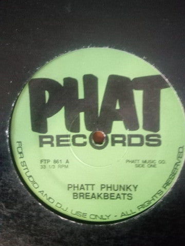 Various : Phatt Phunky Breakbeats (12", Comp, Unofficial)