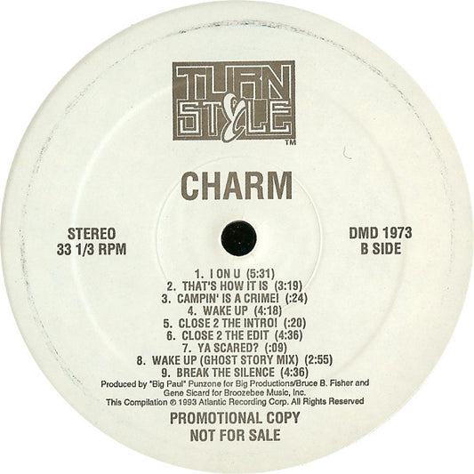 DJ Charm : Atrophy (LP, Album, Promo)