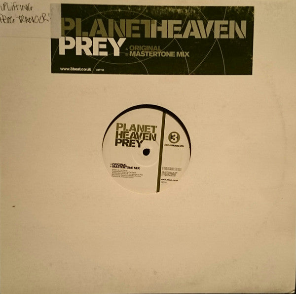 Planet Heaven : Prey (12")