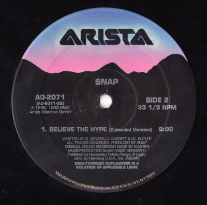 Snap* : Ooops Up (12")