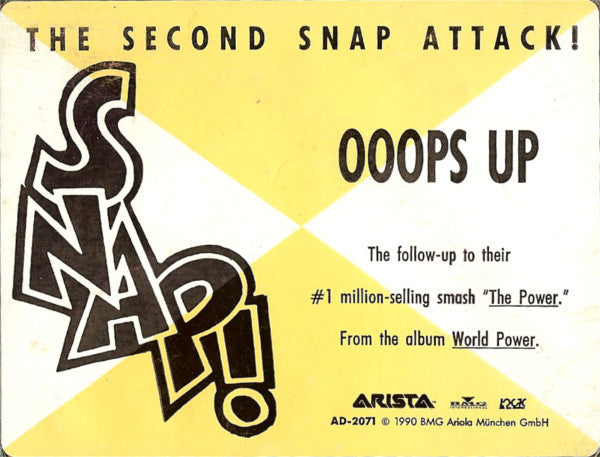 Snap* : Ooops Up (12")