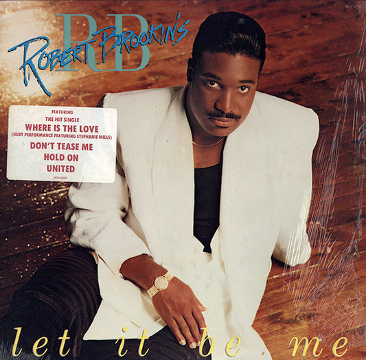 Robert Brookins : Let It Be Me (LP, Album, Pin)