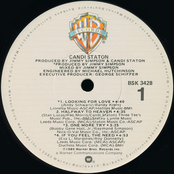 Candi Staton : Candi Staton (LP, Album, LA )
