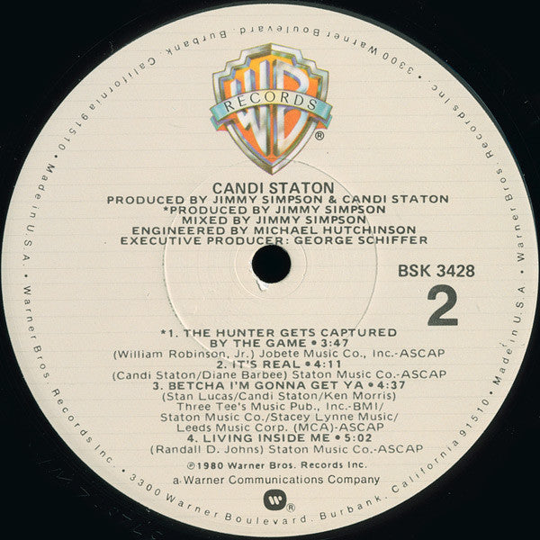 Candi Staton : Candi Staton (LP, Album, LA )