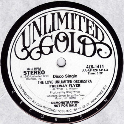 The Love Unlimited Orchestra* : Young America / Freeway Flyer (12", Single, Promo)
