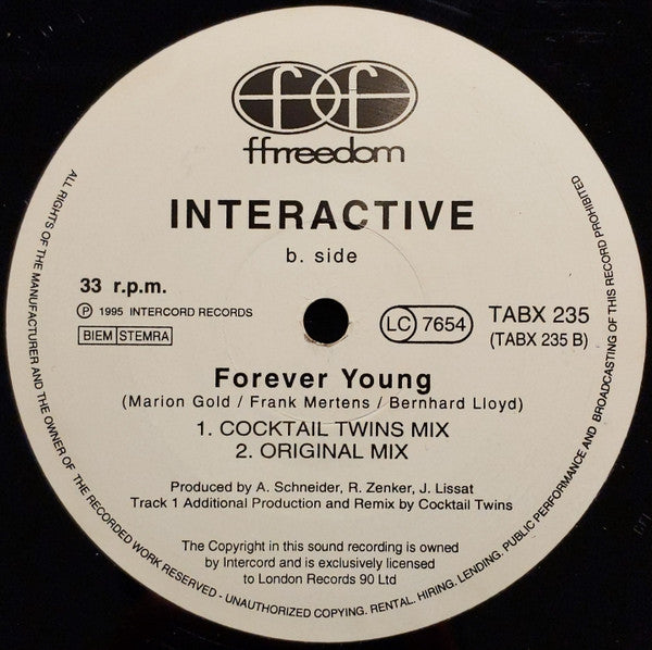 Interactive : Forever Young (12")