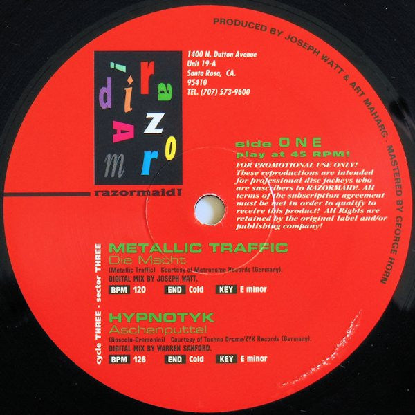 Various : Cycle Three - Sector Three (2x12", Comp, Promo)