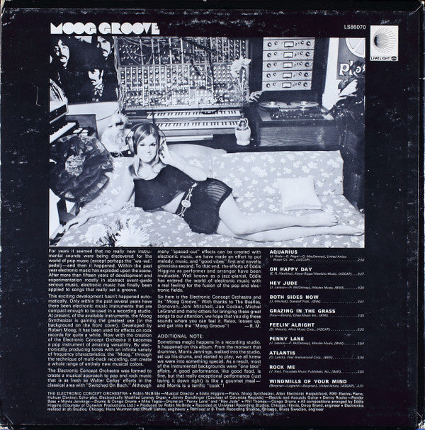 The Electronic Concept Orchestra* : Moog Groove (LP, Album)