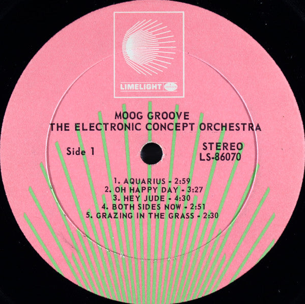 The Electronic Concept Orchestra* : Moog Groove (LP, Album)