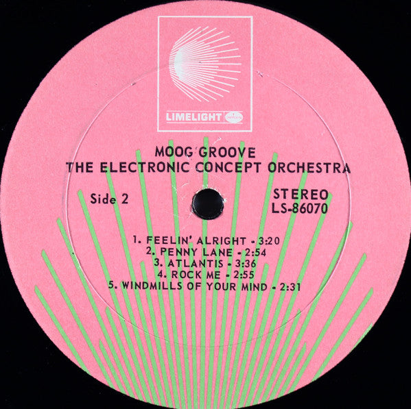 The Electronic Concept Orchestra* : Moog Groove (LP, Album)