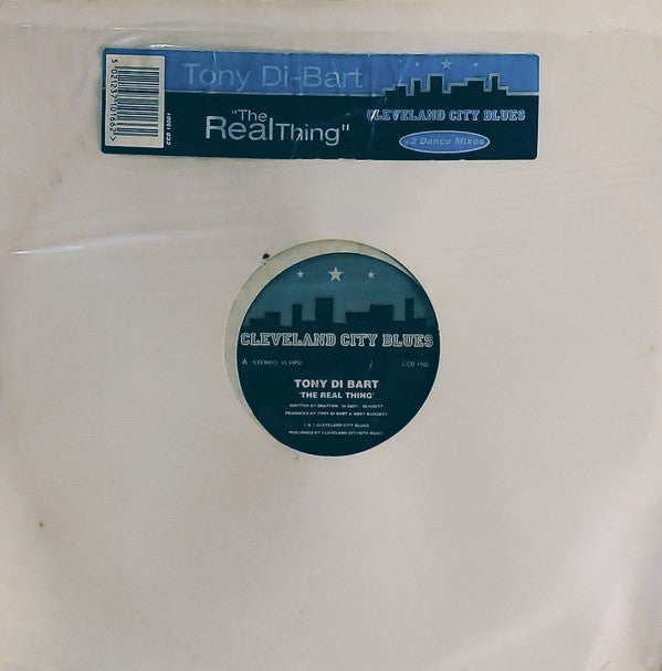 Tony Di Bart : The Real Thing (12", Blu)