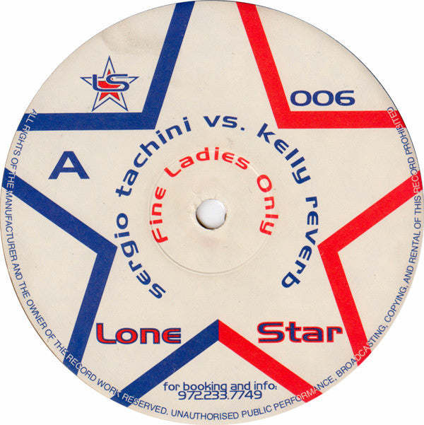 Kelly Reverb vs. Sergio Techini : The Big "D" E.P. (12")