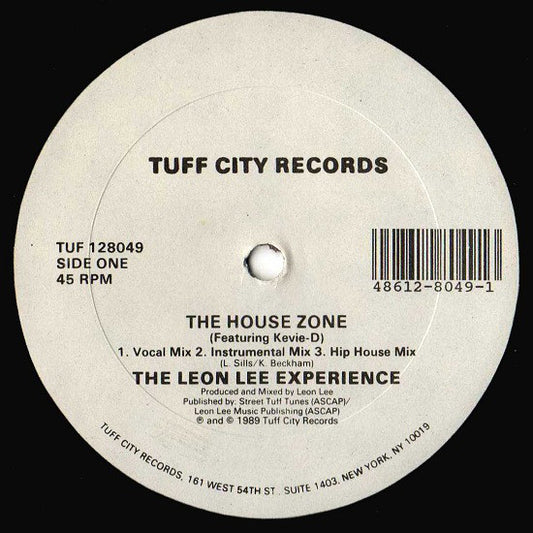 The Leon Lee Experience* : The House Zone / In The Mix / Music Play (12")