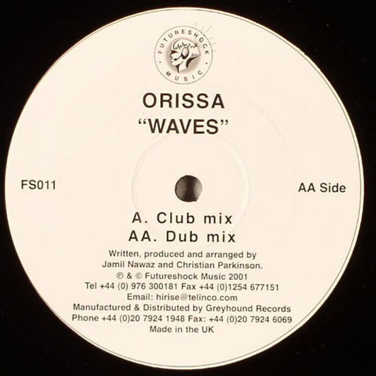 Orissa : Waves (12")