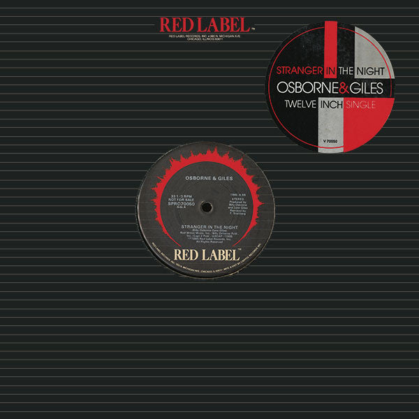 Osborne & Giles : Stranger In The Night (12", Promo)