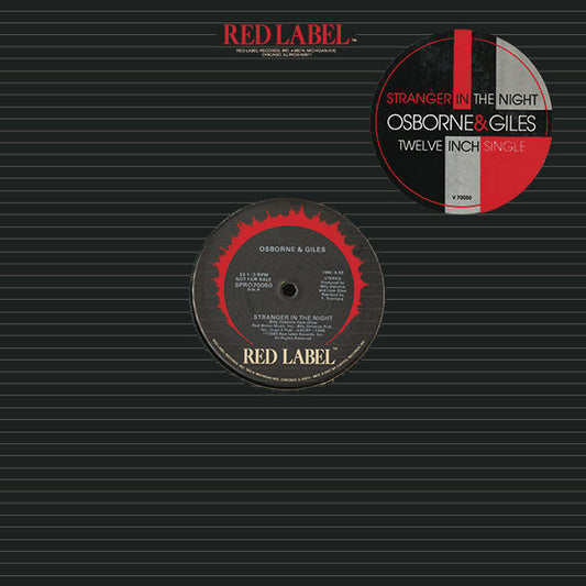 Osborne & Giles : Stranger In The Night (12", Promo)