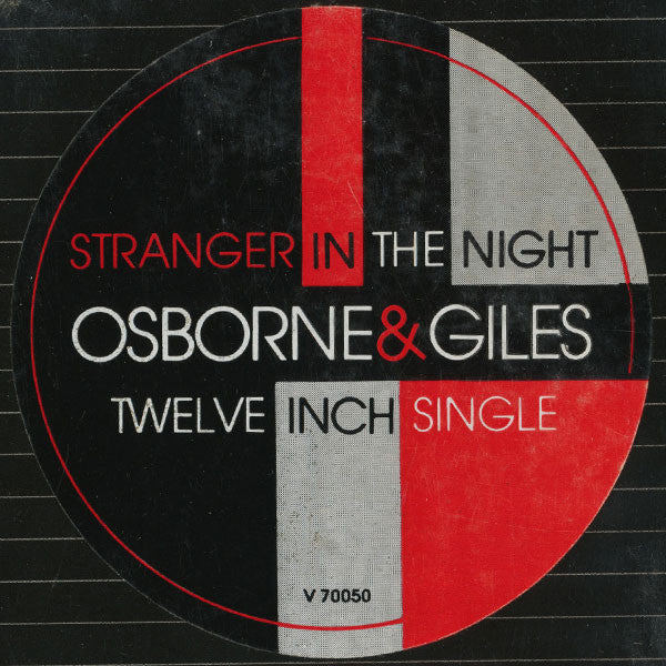 Osborne & Giles : Stranger In The Night (12", Promo)