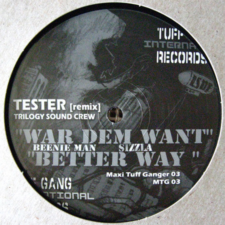 Tester : Maxi Tuff Ganger 03 (12")