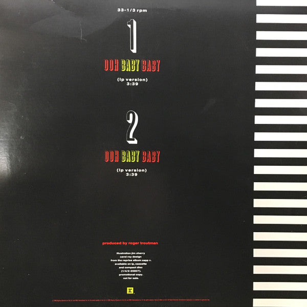 Zapp : Ooh Baby Baby (12", Promo)