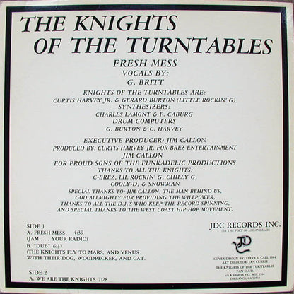 Knights Of The Turntables : Fresh Mess (12")