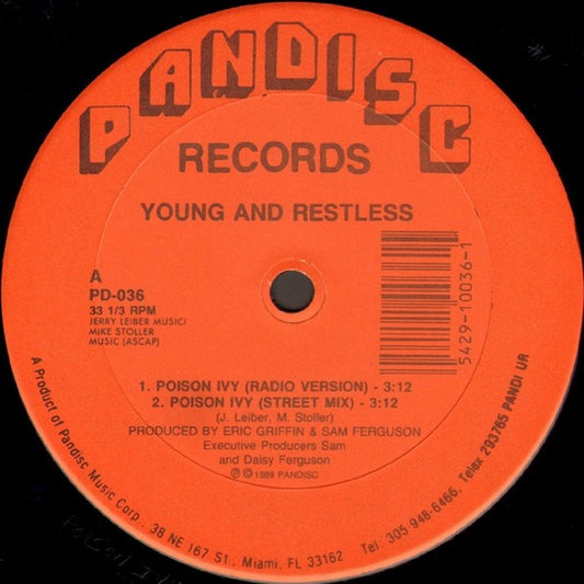 Young & Restless : Poison Ivy (12", Single)
