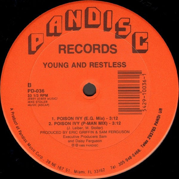 Young & Restless : Poison Ivy (12", Single)