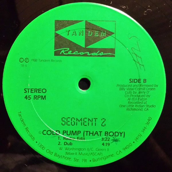 Segment 2 : Cold Pump (That Body) (12")