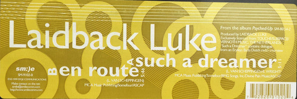 Laidback Luke : Such A Dreamer / En Route (12")