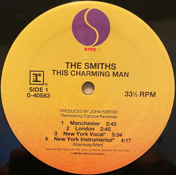 The Smiths : This Charming Man Remixes (12", Maxi)