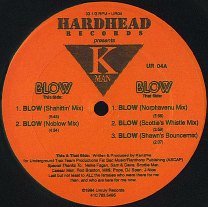 K Man* : Blow (12")