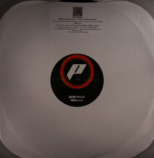 Carlos Fauvrelle : Riliz The Pressure (Remixes) (12", Promo)