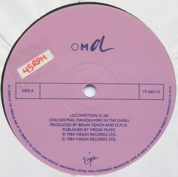 OMD* : Locomotion (12", Single)