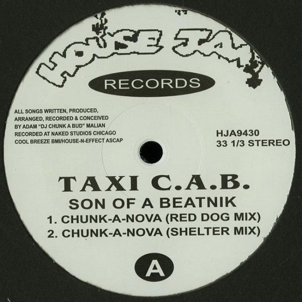 Taxi C.A.B. : Son Of A Beatnik (12", RE)