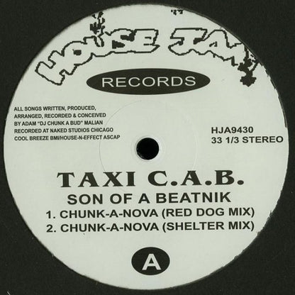Taxi C.A.B. : Son Of A Beatnik (12", RE)