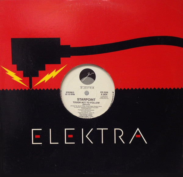 Starpoint : Tough Act To Follow (12", Promo, SRC)