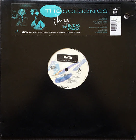 The Solsonics : Jazz In The Present Tense (12")