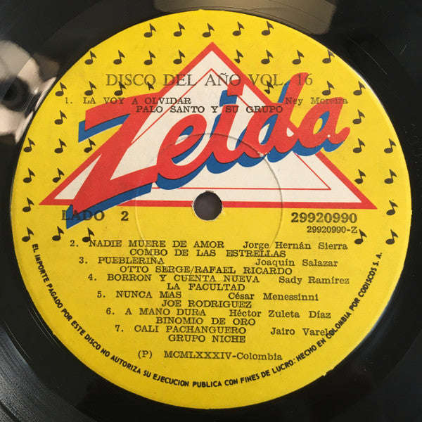 Various : El Disco Del Año Vol. 16 (LP, Comp)