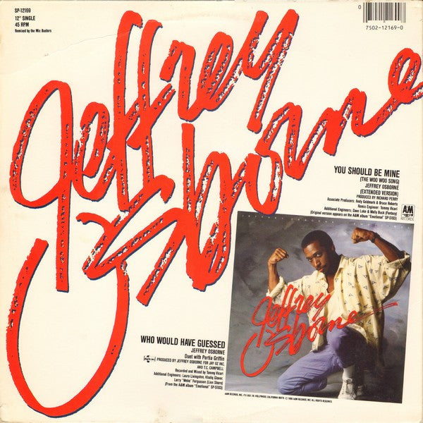 Jeffrey Osborne : You Should Be Mine (The Woo Woo Song) (12", Single, Ele)
