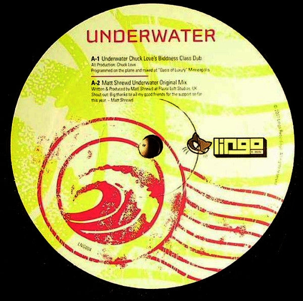 Matt Shrewd / Slater Hogan & John Larner : Underwater / Hipshaka (12")
