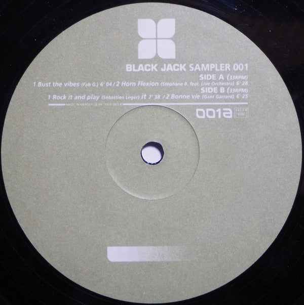 Various : Black Jack Sampler 001 (12", Smplr)