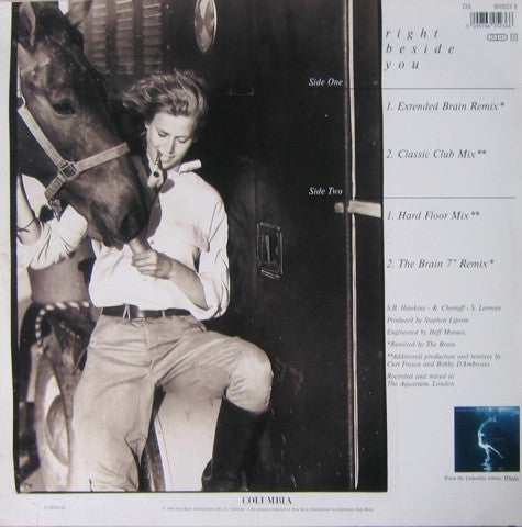 Sophie B. Hawkins : Right Beside You (12", Maxi)
