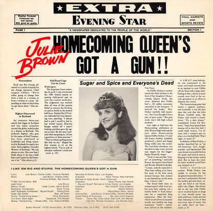 Julie Brown : I Like 'Em Big And Stupid (12")