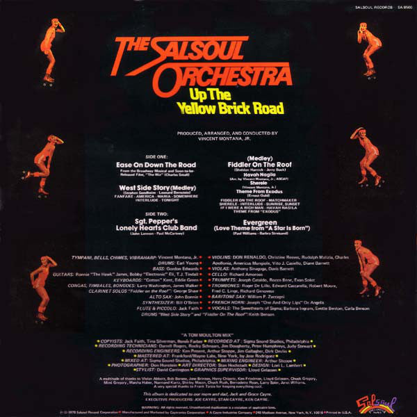 The Salsoul Orchestra : Up The Yellow Brick Road (LP, Album, Ter)